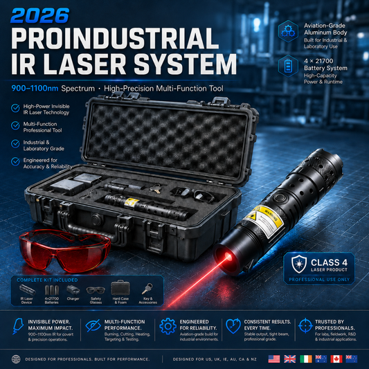 🔥 NEW 2026 | 120W 900–1100nm High-Power Infrared Light Device