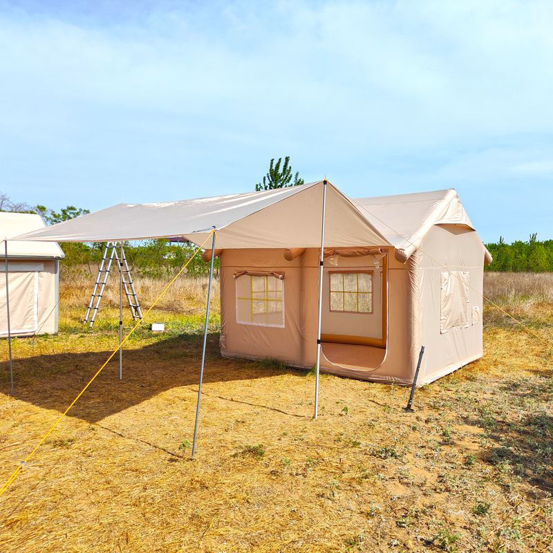 🔥Hot Sale - Waterproof Lightweight Oxford Cloth Automatic Inflatable Tent With Camping Equipment