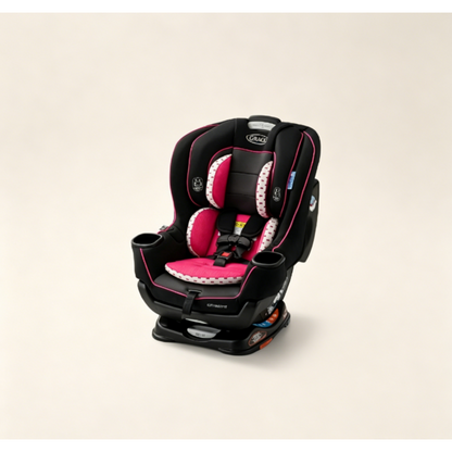 3‑in‑1 Convertible Baby Car Seat, Rear & Forward Facing Infant Safety Seat, Adjustable Seat for Newborn, Toddler & Young Kids