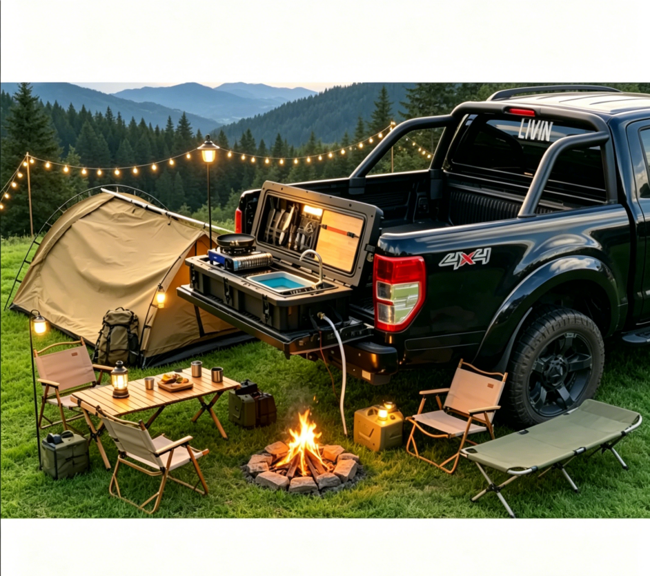MIOORV™ TrailKitchen Pro Complete Outdoor Cooking System