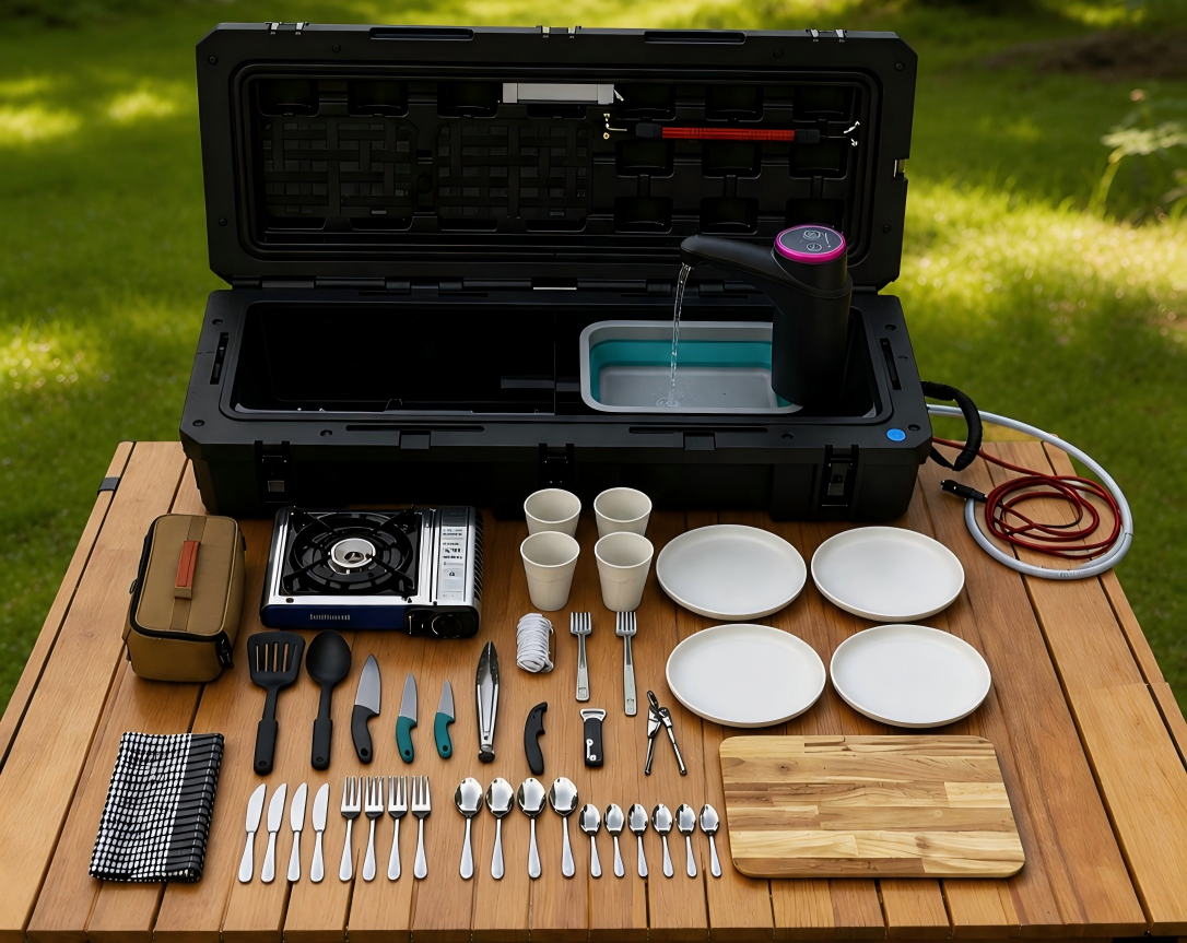 MIOORV™ TrailKitchen Pro Complete Outdoor Cooking System