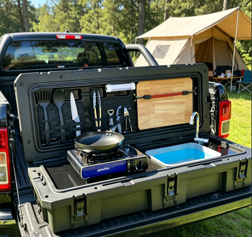 MIOORV™ TrailKitchen Pro Complete Outdoor Cooking System