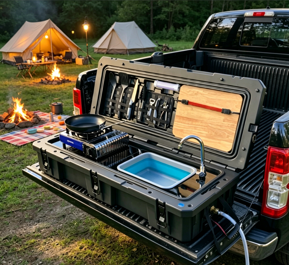 MIOORV™ TrailKitchen Pro Complete Outdoor Cooking System
